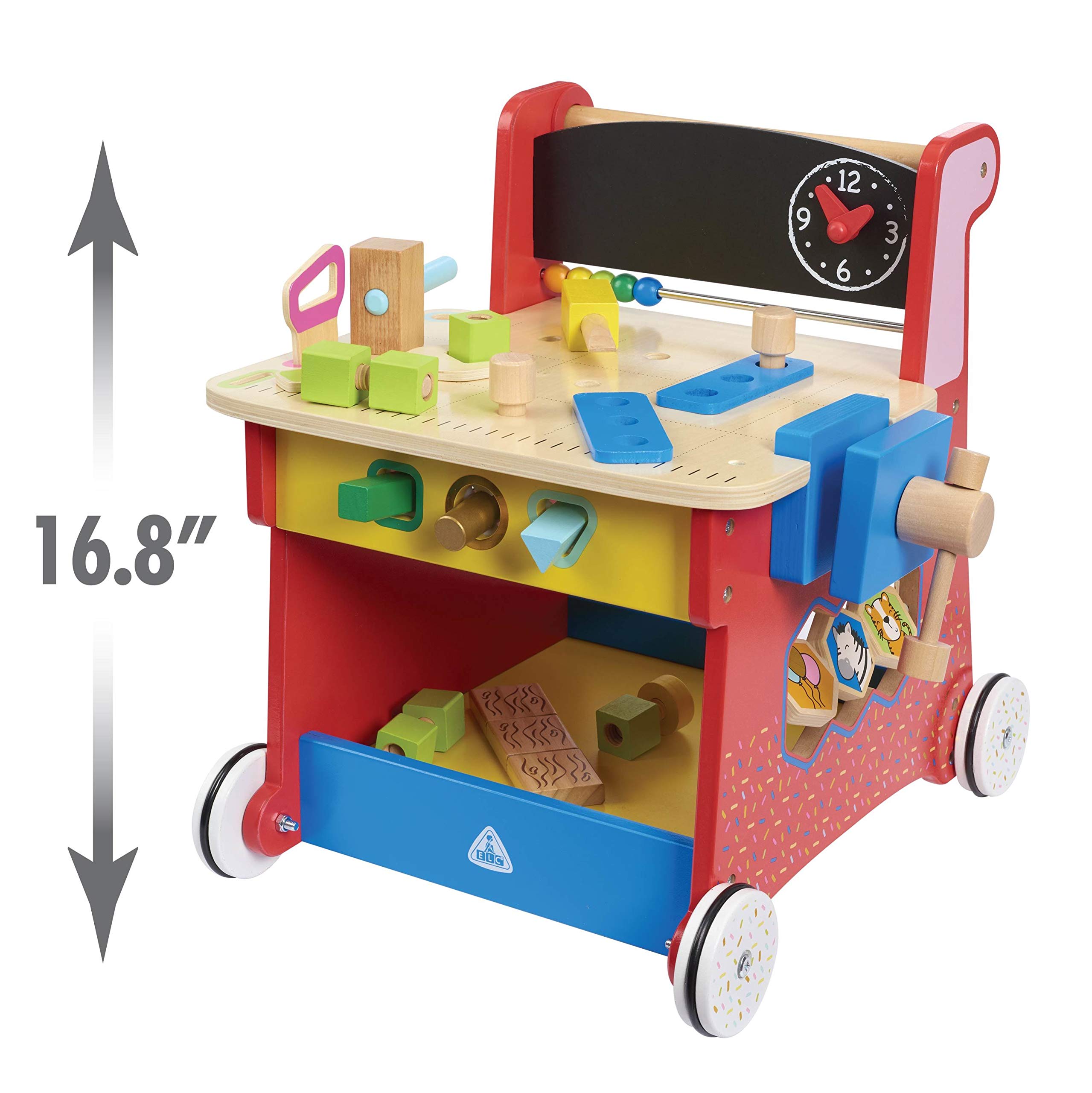 Just Play Early Learning Centre Wooden Activity Workbench $20.79 + Free Shipping w/ Prime or on $25+