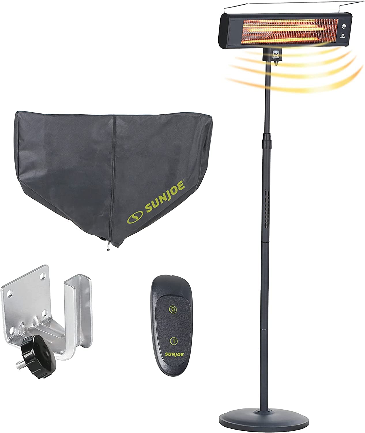 1500W (5118 BTU) Sun Joe Electric Indoor/Outdoor Infrared Heater w/ Remote Control, Telescopic Pole, Wall Mount Bracket, & Protective Cover $37.70 + Free Shipping