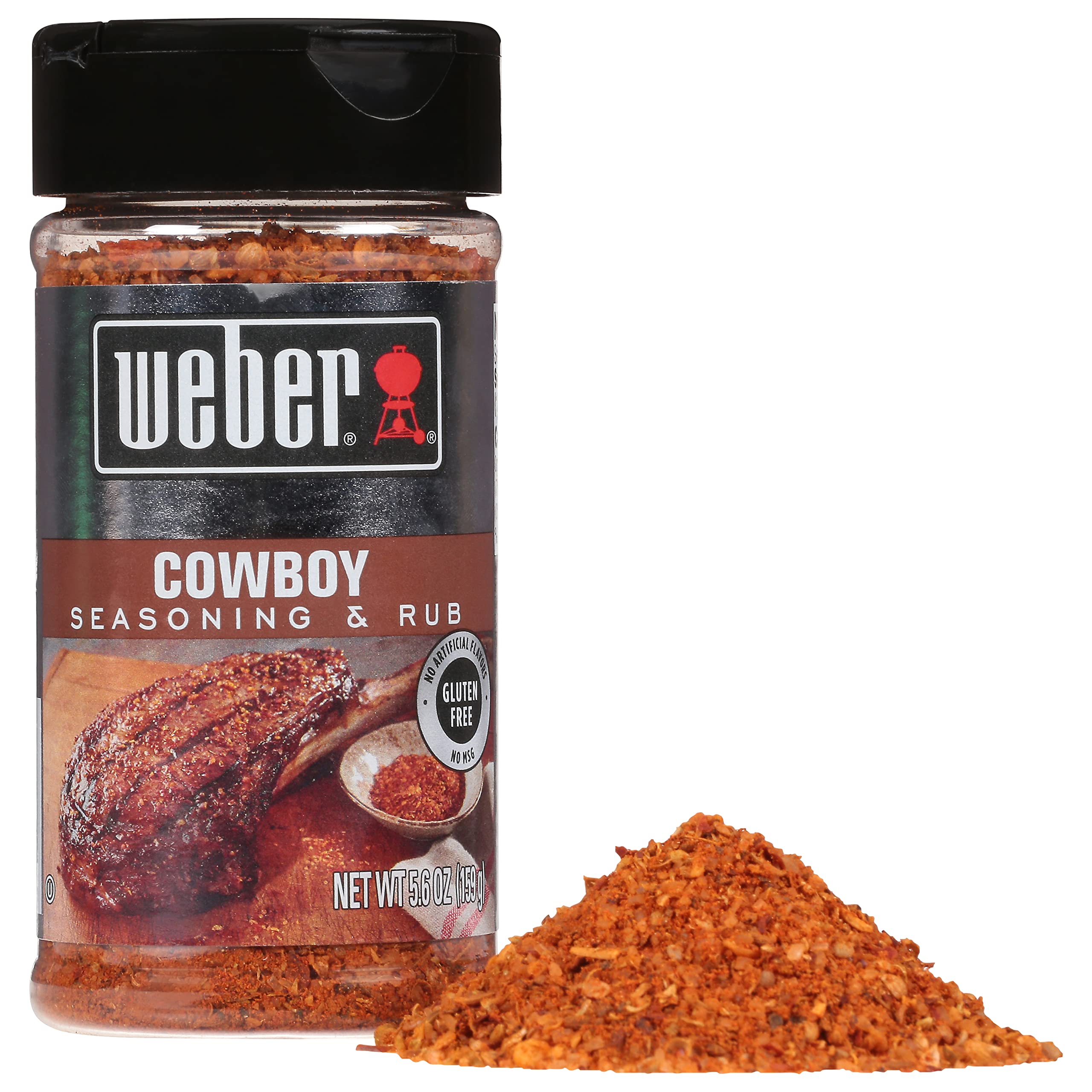 5.6-Oz Weber Cowboy Seasoning Shaker $3.32 w/S&S + Free Shipping w/ Prime or on $25+