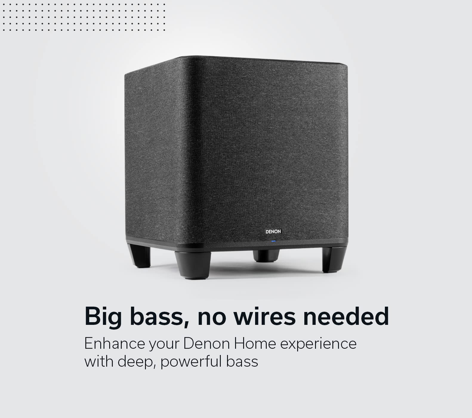 8" Denon Bass-Reflex Home Subwoofer w/ HEOS Built-In $349 + Free Shipping