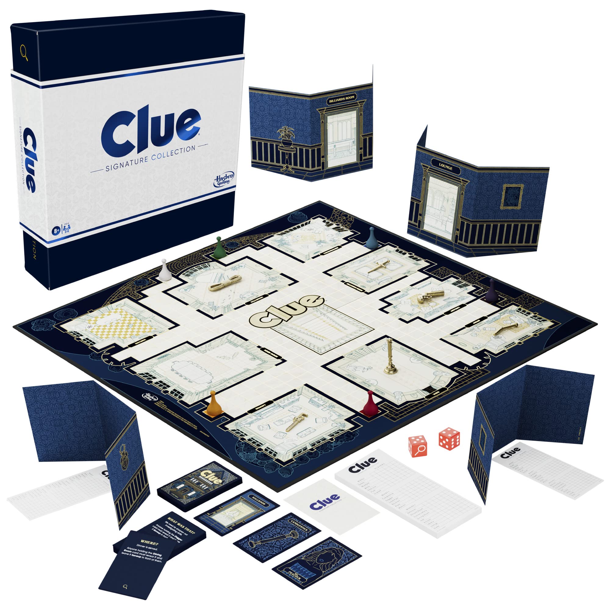 Clue Signature Collection Board Game w/ Premium Packaging & Components $16.60 + Free Shipping w/ Prime or on $25+