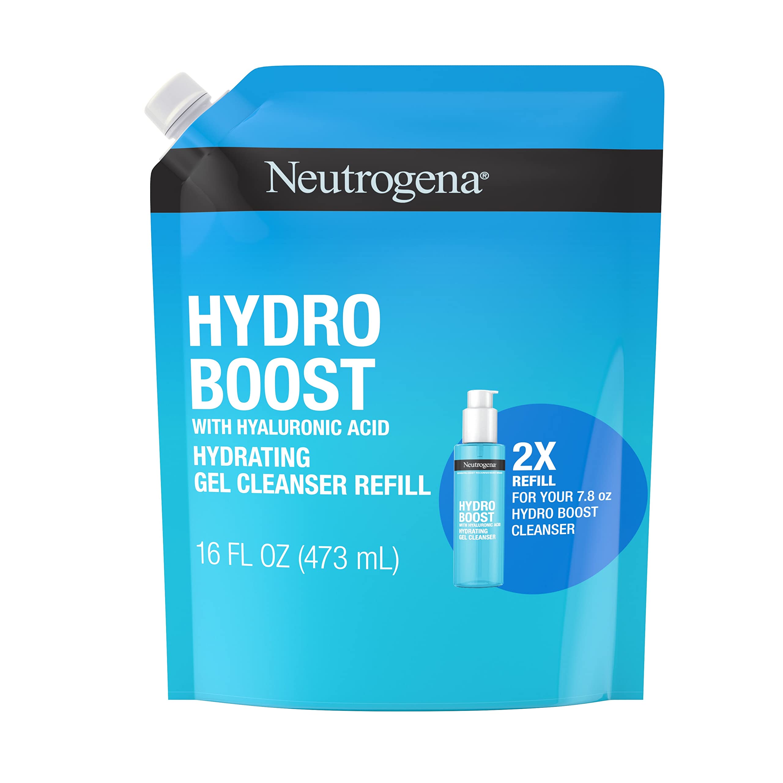16-Oz Neutrogena Hydro Boost Lightweight Gentle Face Wash & Makeup Remover w/ Hyaluronic Acid $9.20 + Free Shipping w/ Prime or on $25+