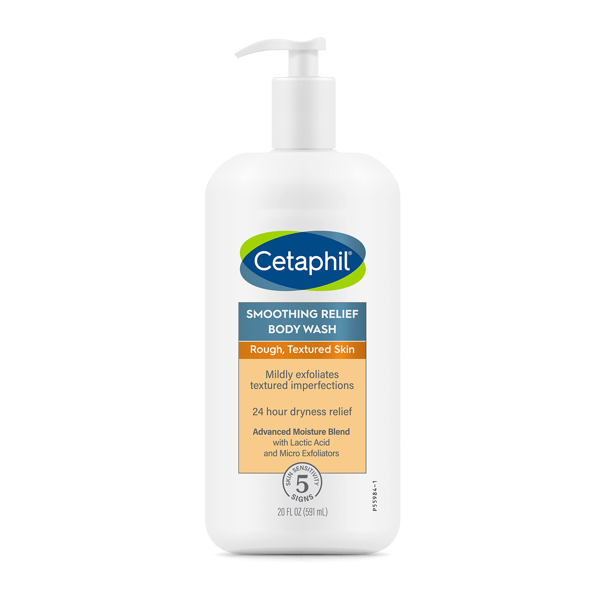 20-Oz Cetaphil Smoothing Relief Exfoliating Body Wash 6.59 w/ S&S + Free Shipping w/ Prime or on $35+ $6.59