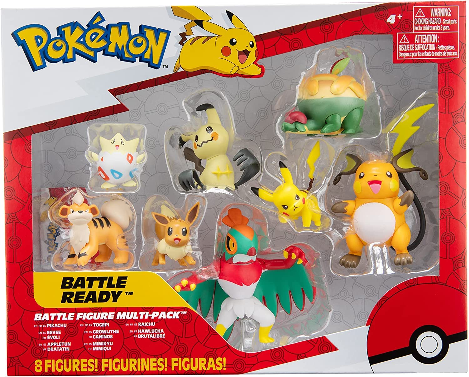 For Prime Members 8Pack 2" Pokemon Battle Figure Set 21 + Free Shipping