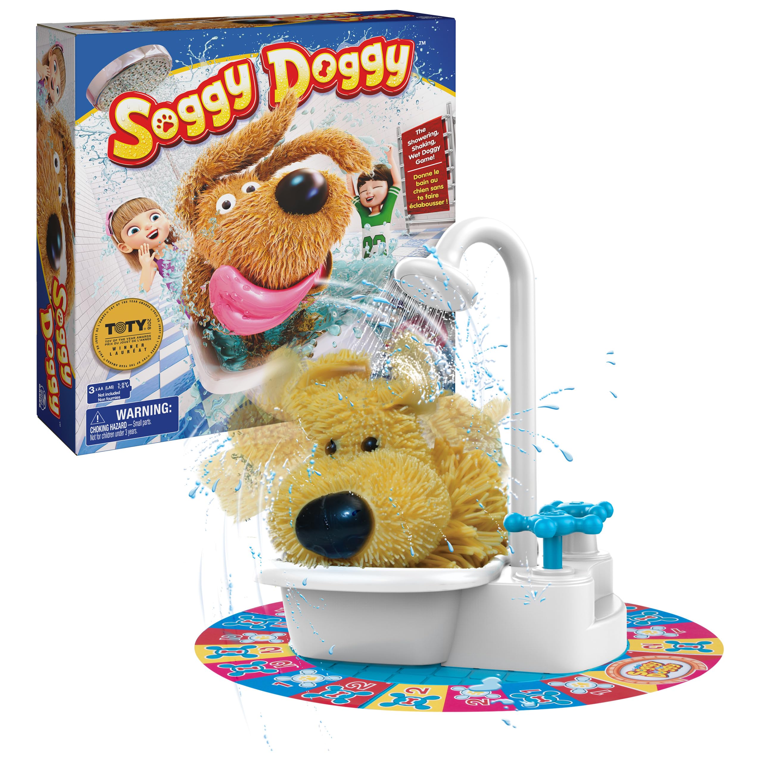 Soggy Doggy: The Showering, Shaking, Wet Dog Kids Board Game $6.40 + Free Shipping w/ Prime or on $35+