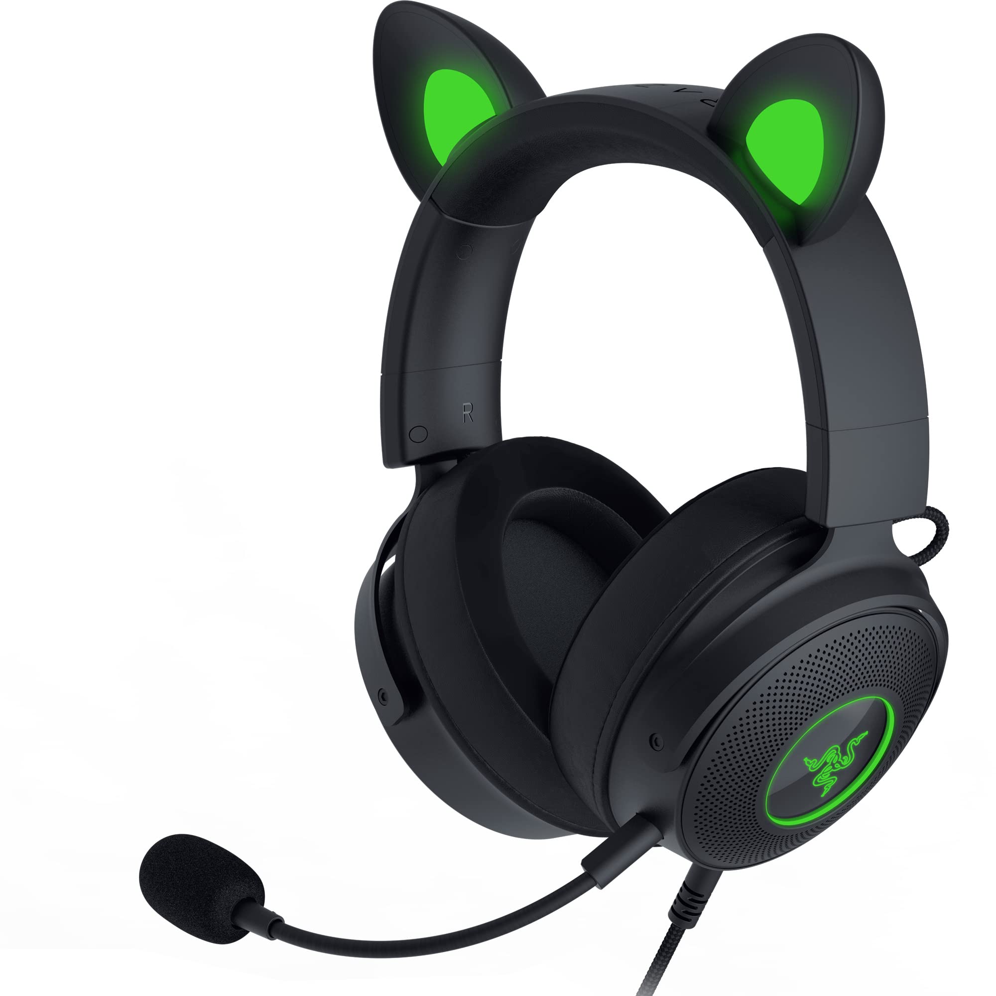 Razer Kraken Kitty V2 Pro Wired RGB Headset w/ Detachable Cardioid Mic
