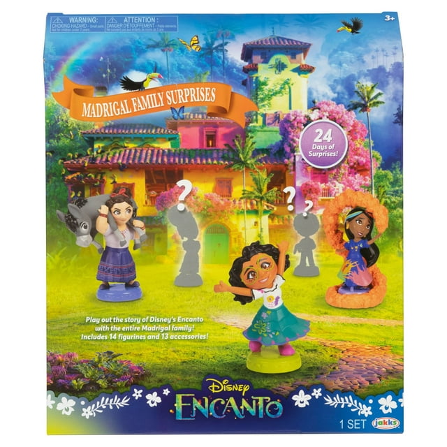 24-Piece Disney Encanto Madrigal Family Surprises Advent Calendar​ w/ 14 Characters + 13 Accessories $9.97 + Free S&H w/ Walmart+ or $35+