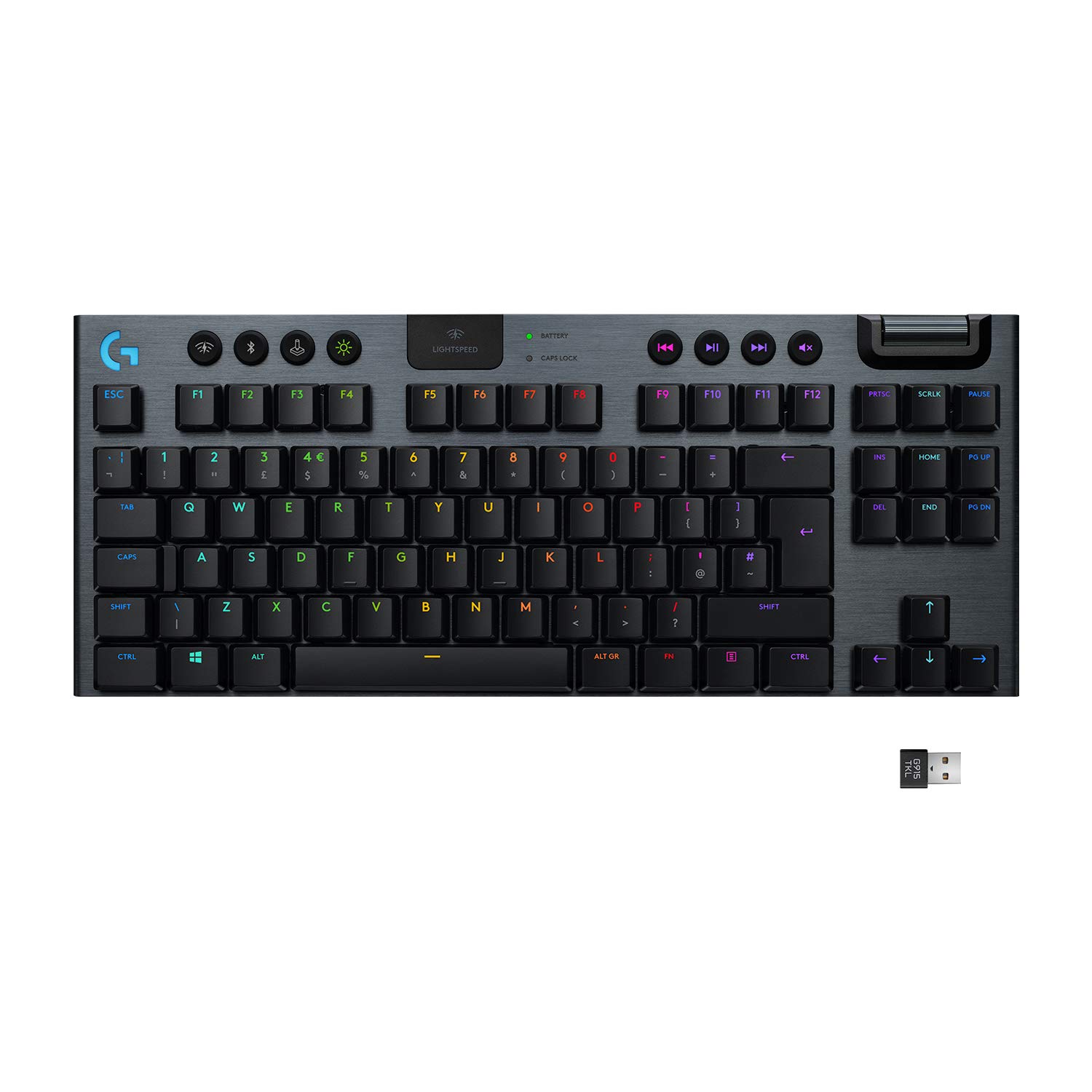 Logitech G915 TKL Tenkeyless Lightspeed Wireless RGB Mechanical Gaming Keyboard w/ Advanced Wireless & Bluetooth $109 + Free Shipping