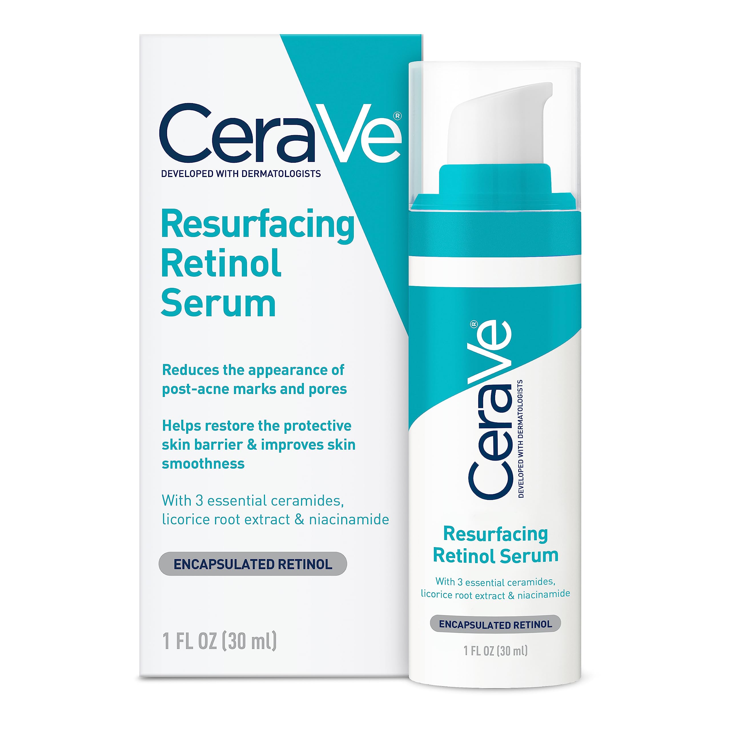 1-Oz CeraVe Resurfacing Retinol Serum $11.30 w/ S&S + Free Shipping w/ Prime or on $35+