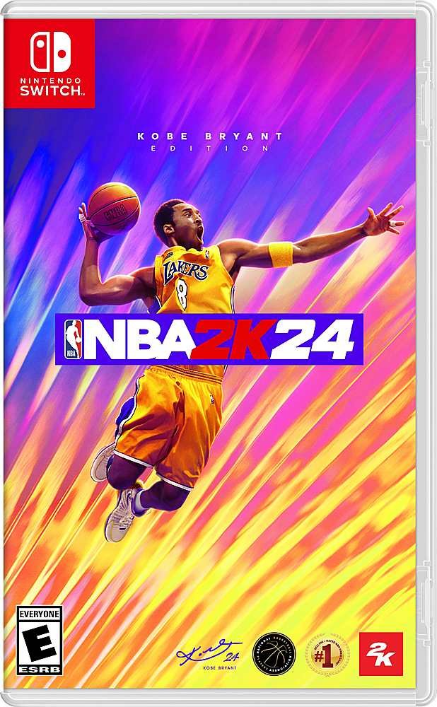 NBA 2K24 Kobe Bryant Edition Game for Nintendo Switch (Physical Copy) $20 + Free Shipping