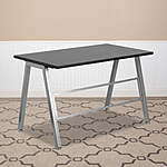 47&quot; Flash Furniture High Profile Desk (Metal, Laminate) $55 + Free Shipping