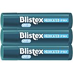 3-Pack 0.15-Oz Blistex Medicated SPF 15 Lip Balm $2.30 w/ Subscribe &amp; Save