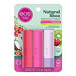3-Pack 0.14-Oz eos Natural Shea Smooth Lip Balm (3 flavors) $4.45 &amp; More w/ Subscribe &amp; Save