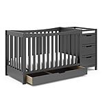 4-in-1 Graco Remi All-in-One Convertible Crib w/ 3 Storage Drawers &amp; Changer (Various Colors) $299 + Free Shipping