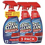 3-Pack 12-Oz Oxi Clean Max Force Laundry Stain Remover Spray $9 w/ Subscribe &amp; Save