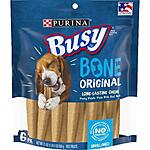 6-Count 21-Oz Purina Busy Bones Dog Treats (Small/Medium Dog) $6.85 w/ S&amp;S + Free Shipping w/ Prime or on $35+