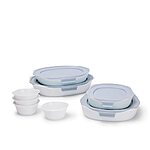 12-Piece Rubbermaid Glass Baking Dish Set for Oven w/ Lids (White) $45 + Free Shipping