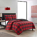 3-Piece Dearfoams Red Plaid Quilt Set (Full/Queen) $15.35 or (King) $17.10  + Free S&amp;H w/ Walmart+ or $35+