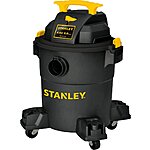 6-Gallon Stanley Wet/Dry Vacuum Shop Vac (Black) $45 + Free Shipping