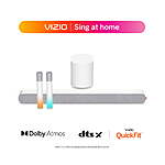 VIZIO MicMe 2.1 Karaoke Soundbar, 2 Wireless Microphones, Wireless Subwoofer w/ Dolby Atmos, DTS:X &amp; Bluetooth $198 + Free Shipping