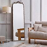 64&quot; x 22&quot; Crystal Art Gallery Filigree Arch Metal Full Length Floor Mirror (Black) $51.15 + Free Shipping