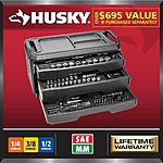 270-Piece Husky Mechanics Tool Set $99 + Free Shipping