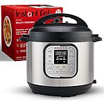 3-Quart Instant Pot Duo 7-in-1 Mini Electric Pressure Cooker (Stainless Steel) $44.94 + Free Shipping