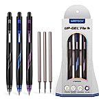 3-Pack 0.7mm WRITECH Retractable Gel Ink Pens (Multicolor Medium Point) $2.97 + Free Shipping w/ Prime or on $35+