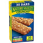 30-Count Nature Valley Crunchy Granola Bars (Oats 'n Honey &amp; Peanut Butter) $4.51 + Free Shipping w/ Prime or on $35+