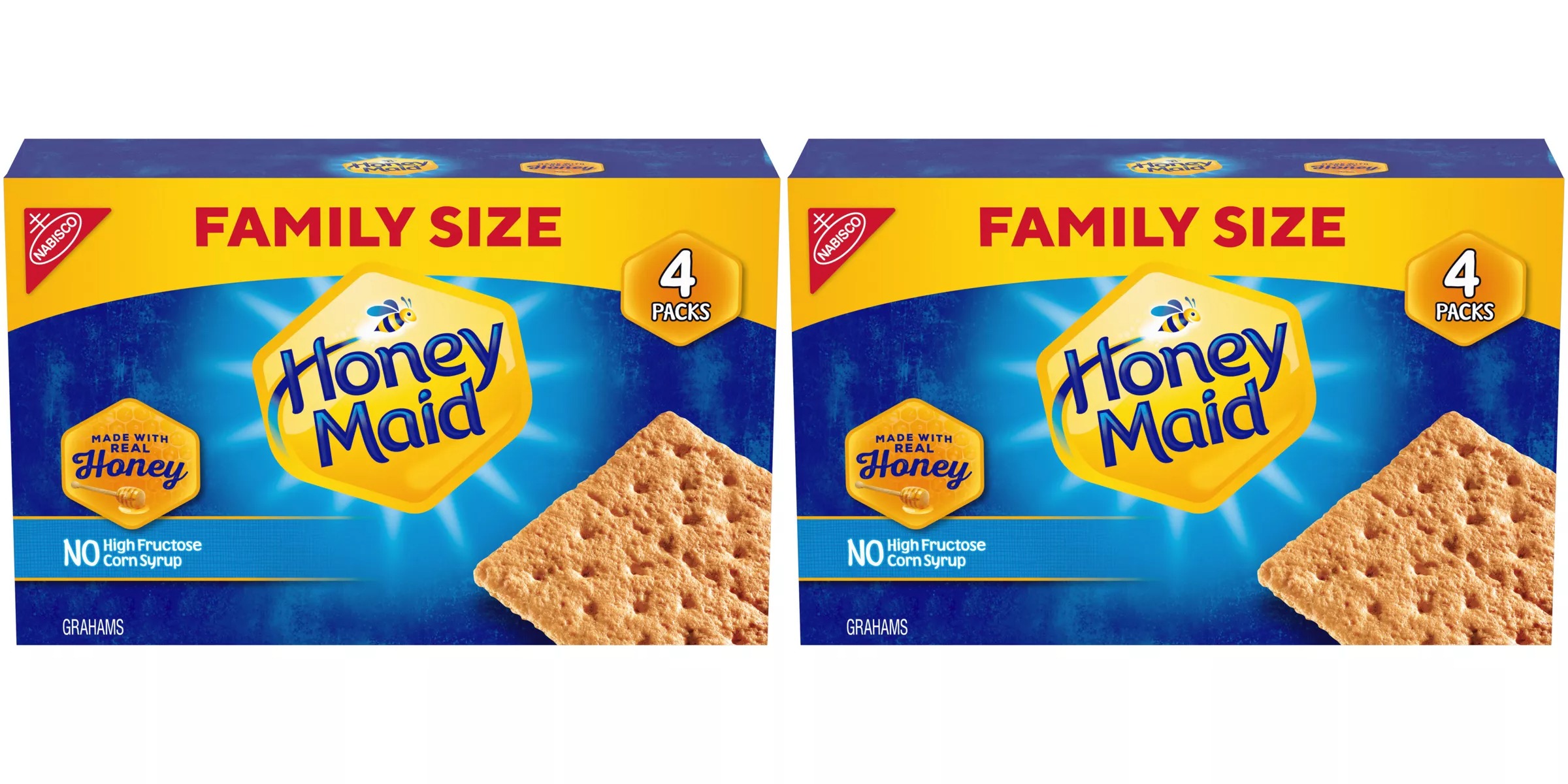 Target Circle: 2-Count 19.2-Oz Family Size Honey Maid Graham Cracker $5 ($2.50 Ea) + Free Store Pickup at Target or FS on $35+