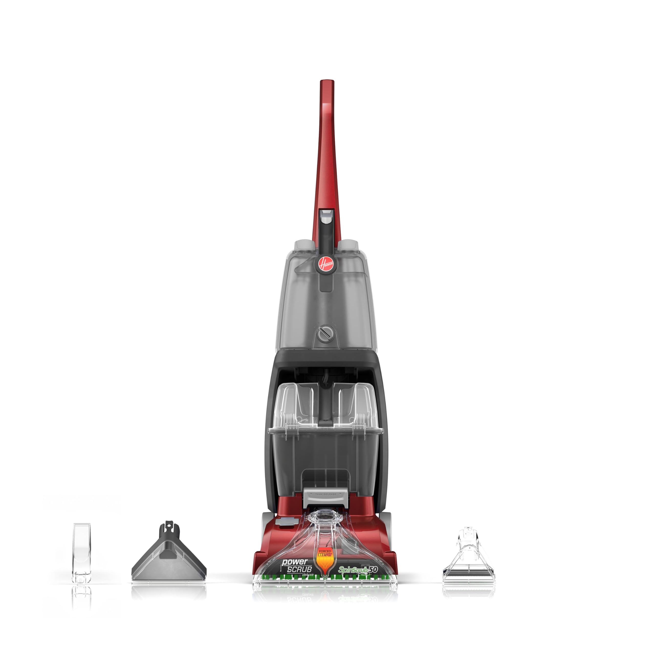 Amazon Prime Members: Hoover Power Scrub Deluxe Carpet Cleaner Machine & Upright Shampooer (Red) $112 + Free Shipping