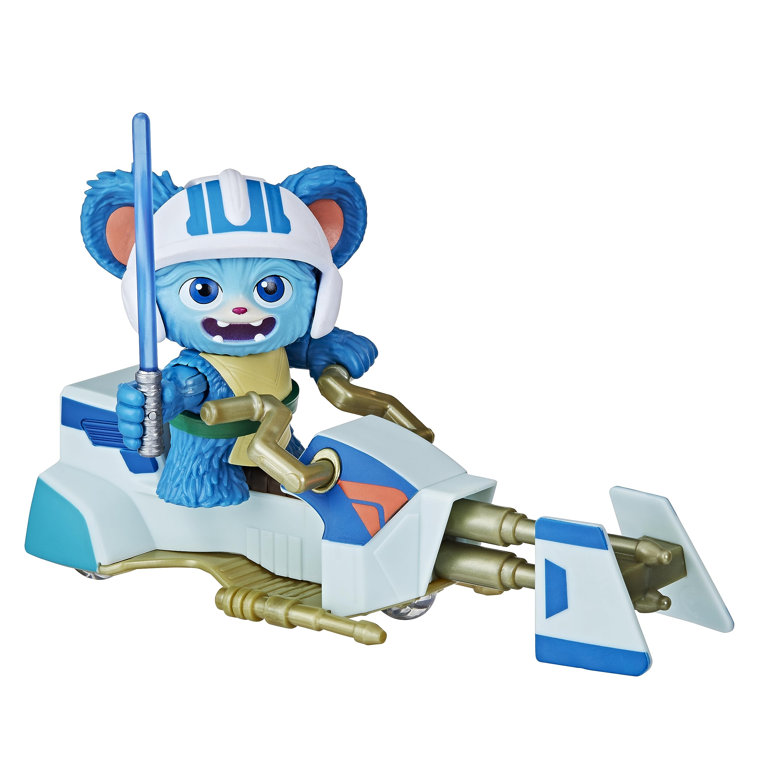 Prime Members: 4" Scale Star Wars: Young Jedi Adventures Nubs Figure & Speeder Bike $5 + Free Shipping w/ Prime or on $35+