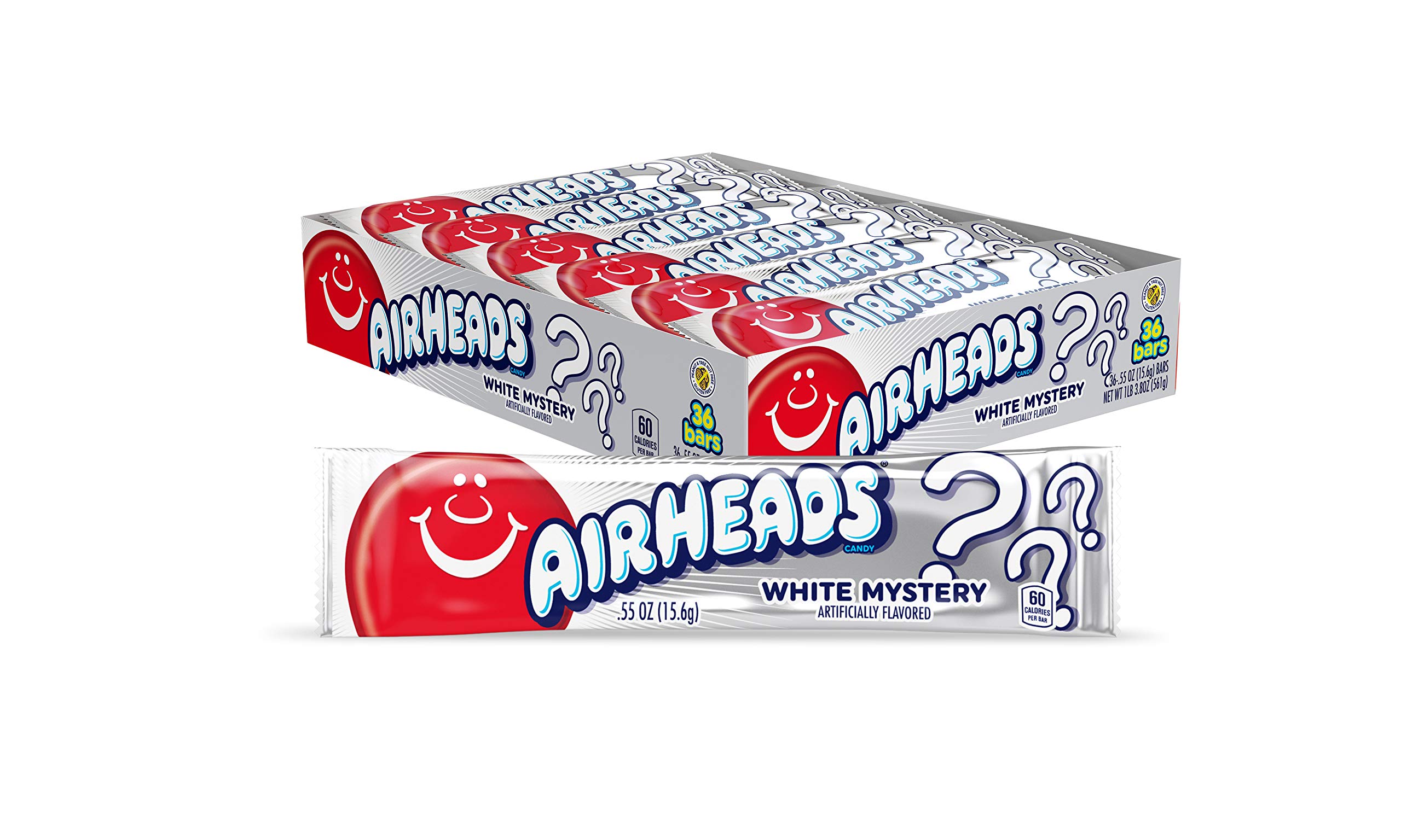 36-Piece .55-Oz Full Size Airheads Candy (White Mystery Flavor) $5.65 (.16c Ea) w/S&S + Free Shipping w/ Prime or on $35+