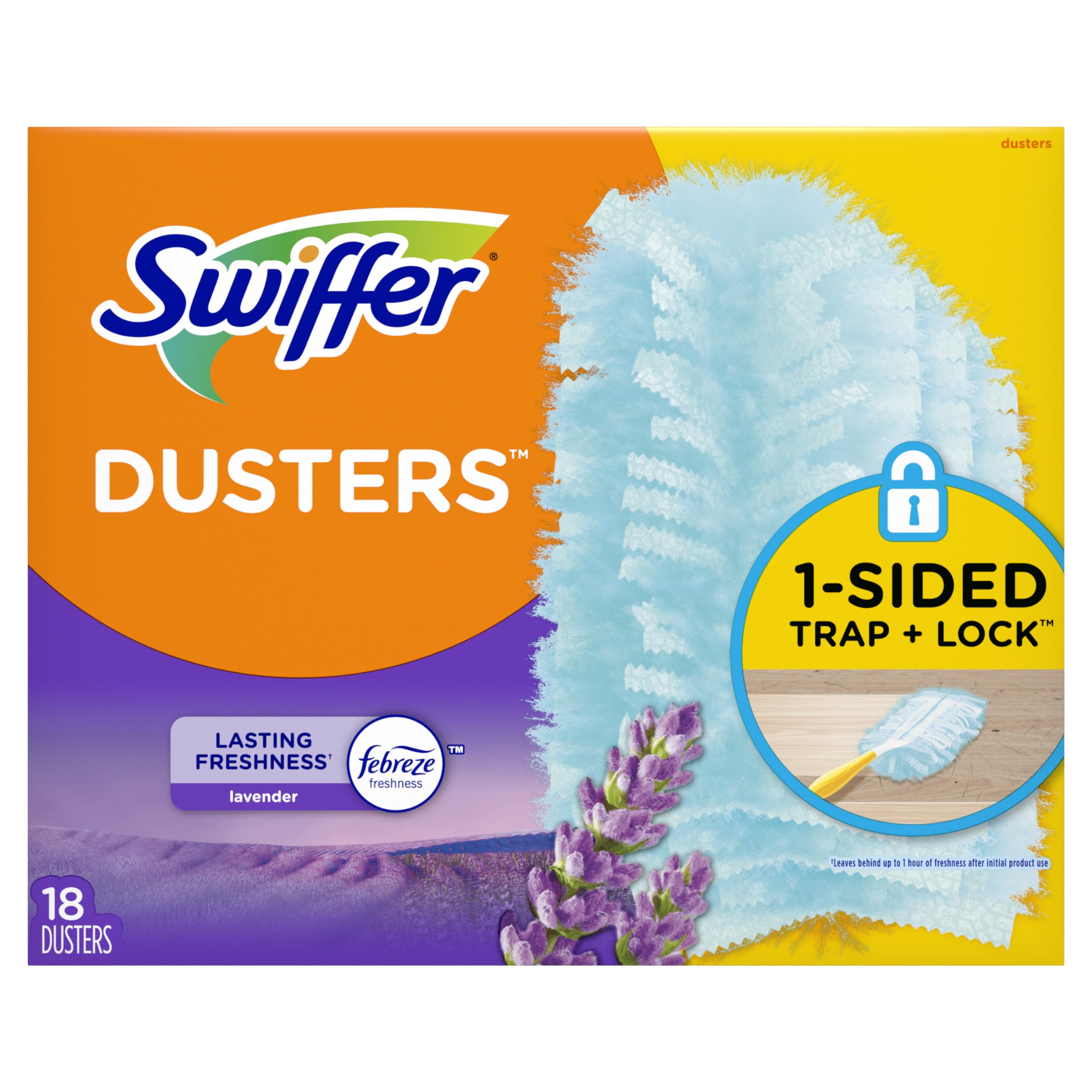 18-Count Swiffer Dusters Multi Surface Refills (Febreze Lavender) $10.10 (.56c Ea) + Free Shipping w/ Prime or on $35+