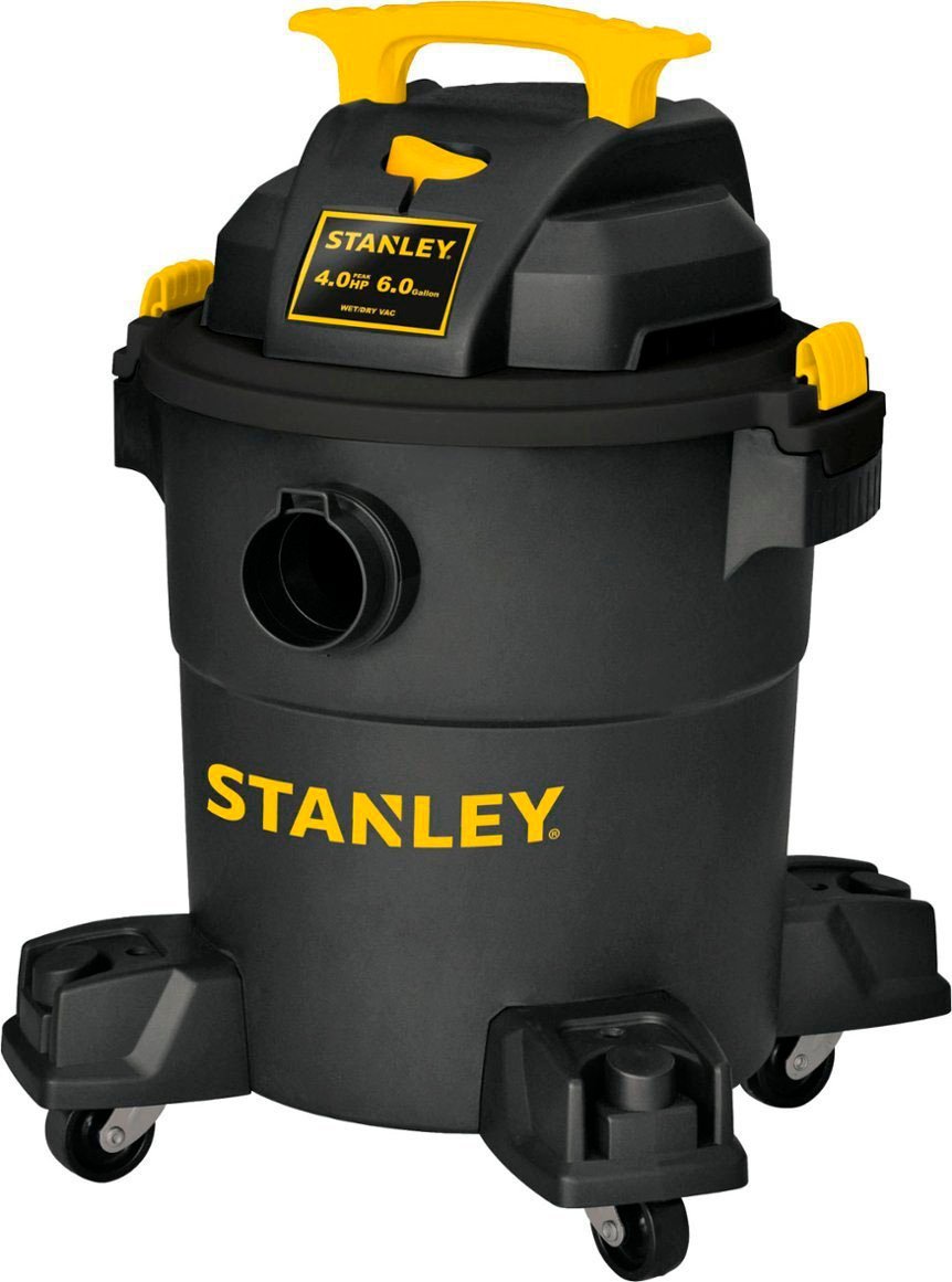 6-Gallon Stanley Wet/Dry Vacuum Shop Vac (Black) $45 + Free Shipping