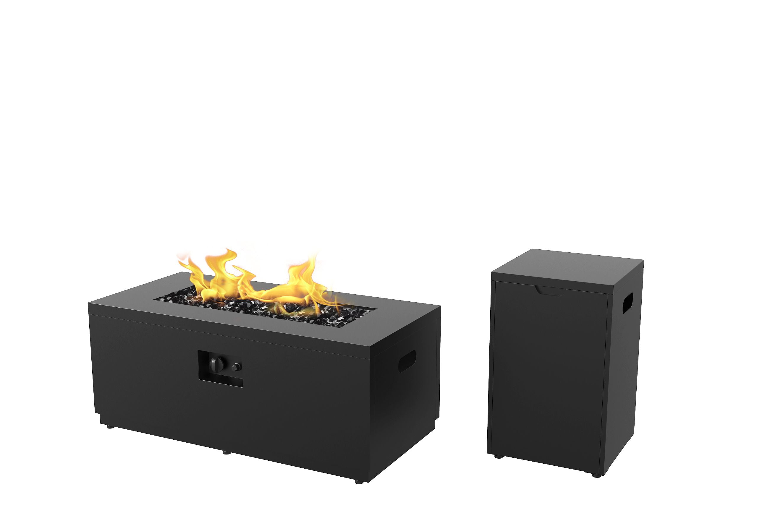 42" Better Homes & Gardens Rectangle Gas Fire Pit (Black) $198 + Free Shipping