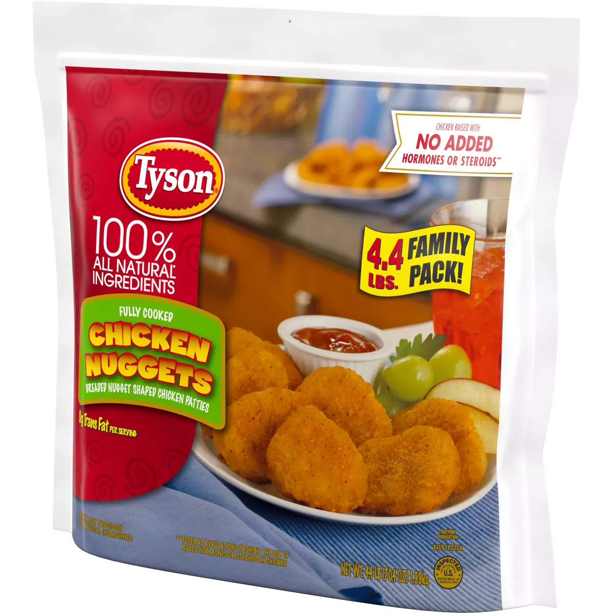 4.4-Lb Tyson Chicken Nuggets Family Size Bag $6.50 + Free Store Pickup at Target