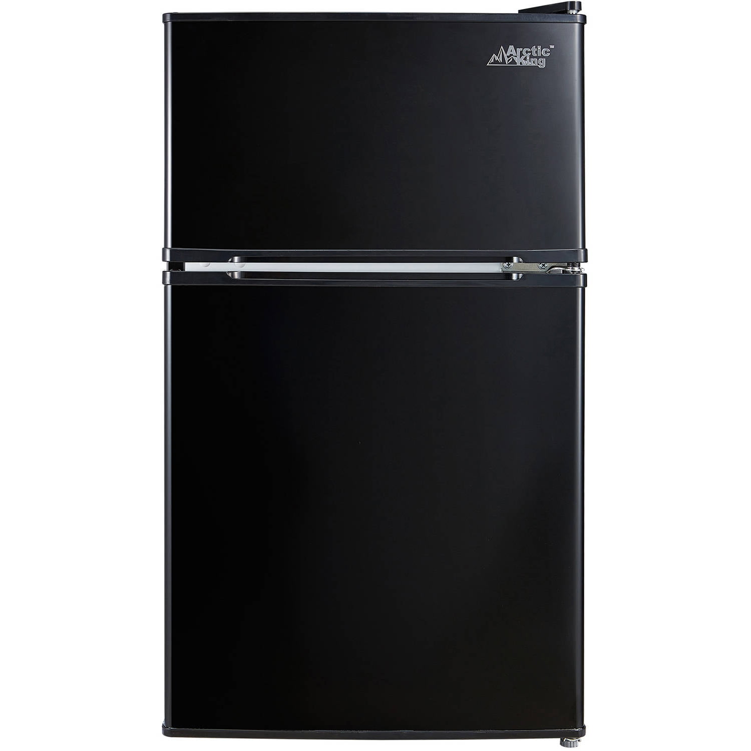 3.2-Cu Ft Arctic King Two Door Compact Refrigerator w/ Freezer (Black) $118 + Free Shipping