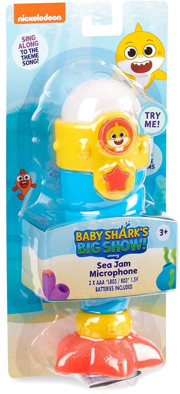 Wow Wee Baby Shark's Big Show! Sea Jam Microphone $4.15  + Free S&H w/ Walmart+ or $35+
