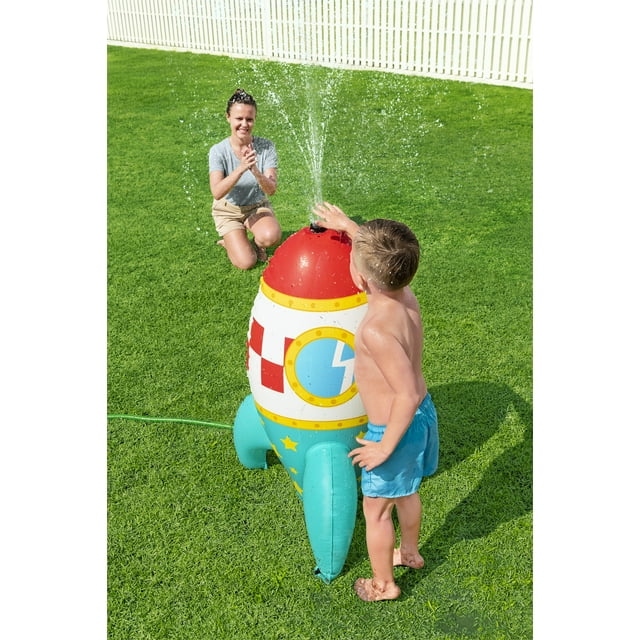 40" H2OGO! Space Blast Child Inflatable Rocket Sprinkler Water Toy $5.65  + Free S&H w/ Walmart+ or $35+