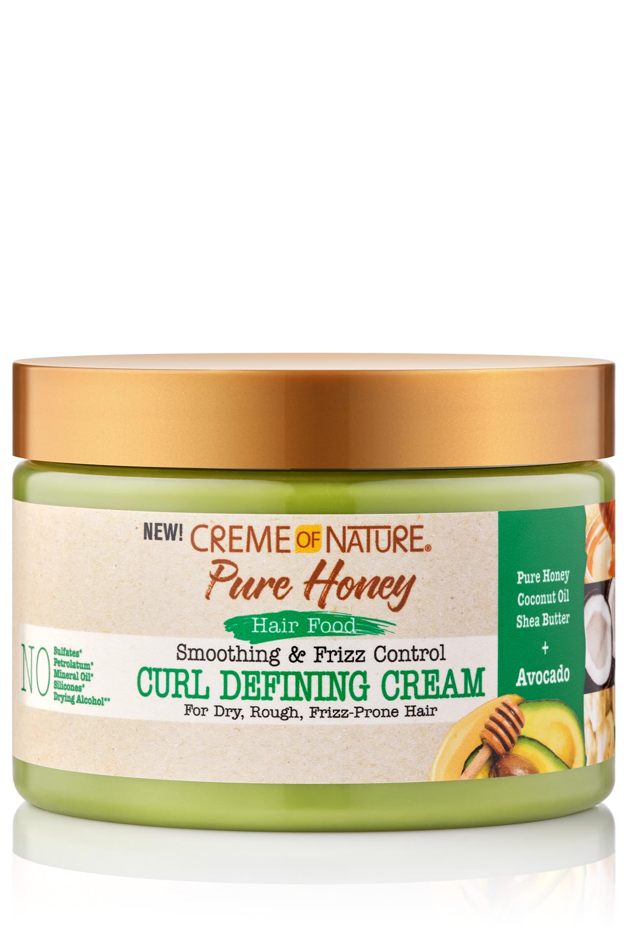 11.5-Oz Creme of Nature Avocado Hair Cream Curl Cream for Curly Hair $6.89 + Free Shipping w/ Prime or on $35+