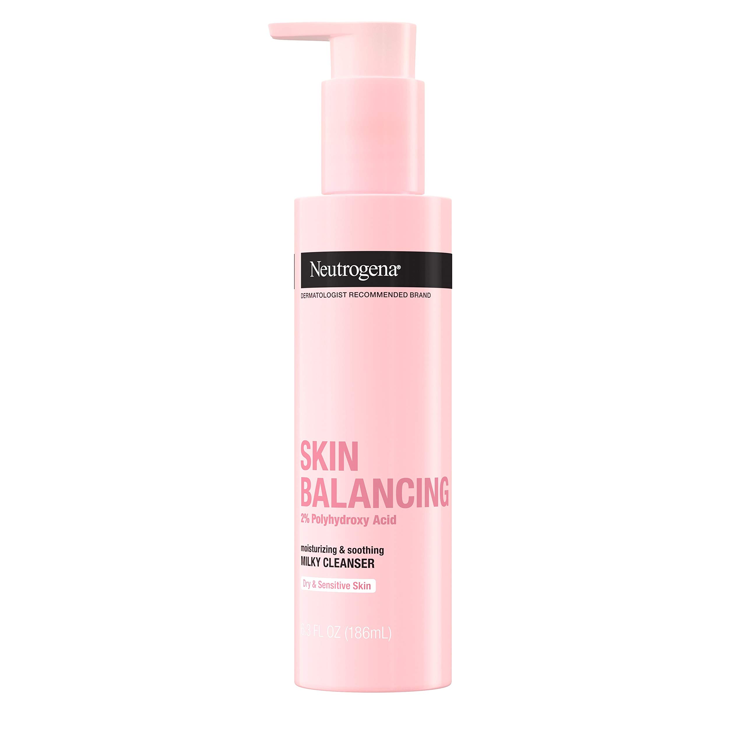 6.3-Oz Neutrogena Skin Balancing Milky Moisturizing Face Wash Cleanser w/ 2% Polyhydroxy Acid (PHA) $3.75 w/ S&S + Free Shipping w/ Prime or on $35+