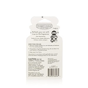 Yankee Candle Car Air Fresheners, Hanging Car Jar® Ultimate MidSummer's  Night® Scented, Neutralizes Odors Up To 30 Days