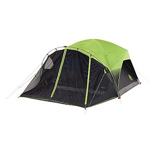 10' x 9' Coleman 6 Person Carlsbad Dark Room Dome Camping Tent w/ Screened Porch (Green/Black) $  130 + Free Shipping