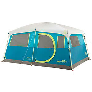 8-Person Coleman Tenaya Lake Fast Pitch Cabin Camping Tent w/ Closet (Blue) $  125 + Free Shipping