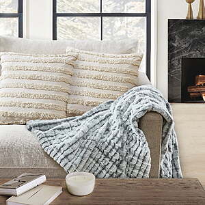 Better Homes & Gardens Faux-Fur Throw Blanket (Grey Dip Dye) $  8.55  + Free S&H w/ Walmart+ or $  35+
