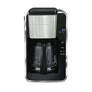 12-Cup Hamilton Beach Front Fill Deluxe Programmable Coffee Maker $20.05  + Free S&H w/ Walmart+ or $35+