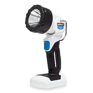 Hart 300 Lumens Rechargeable LED Work Light w/ Magnetic Base & Rotating Head $11.05  + Free S&H w/ Walmart+ or $35+