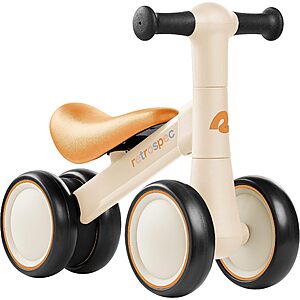Retrospec Cricket Toddler Baby Walker Balance Bike w/ 4 Wheels (Various Colors) $  38 + Free Shipping