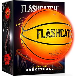 FlashCatch Light Up Basketball (Size 7) $17.50 